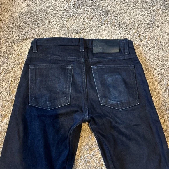 Naked And Famous Midnight Stretch Selvedge Size 31x32 Weird Guy Style